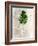 Single Leaf-Chamira Young-Framed Art Print