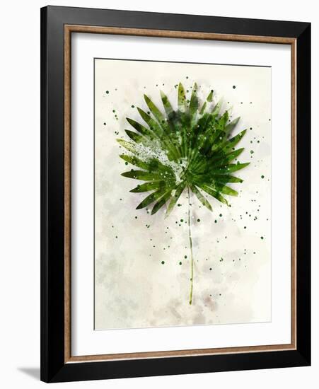 Single Palm-Chamira Young-Framed Art Print