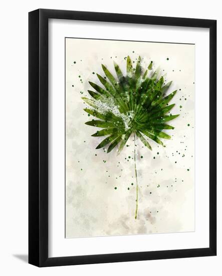 Single Palm-Chamira Young-Framed Art Print