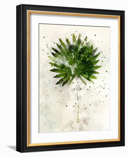 Single Palm-Chamira Young-Framed Art Print