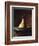 Single Pear in Bowl-David Jay Zimmerman-Framed Photographic Print