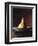 Single Pear in Bowl-David Jay Zimmerman-Framed Photographic Print