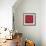 Single Red Anemone-Ivo-Framed Art Print displayed on a wall