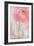 Single Rose Pink Flower-Cora Niele-Framed Photographic Print