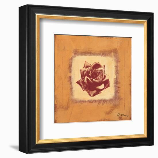 Single Rose-Anna Flores-Framed Art Print