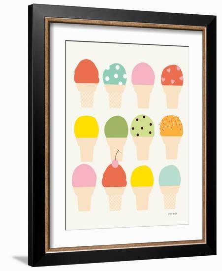 Single Scoops-Ann Kelle-Framed Art Print