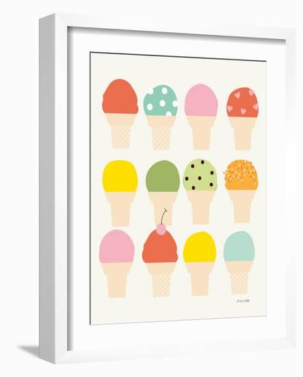 Single Scoops-Ann Kelle-Framed Art Print