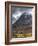 Single Small Cottage and Buachaille Etive Mor, Rannoch Moor, Glencoe, Highland Region, Scotland-Chris Hepburn-Framed Photographic Print