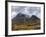 Single Small Cottage and Buachaille Etive Mor, Rannoch Moor, Glencoe, Highland Region, Scotland-Chris Hepburn-Framed Photographic Print