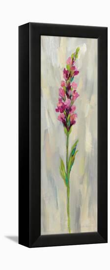 Single Stem Flower IV-Silvia Vassileva-Framed Stretched Canvas