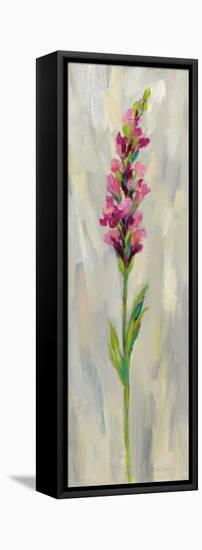 Single Stem Flower IV-Silvia Vassileva-Framed Stretched Canvas