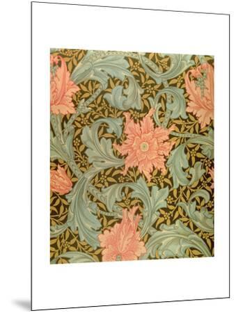 '"Single Stem" Wallpaper Design' Mounted Print - William ...