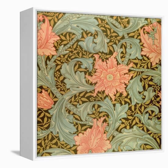 "Single Stem" Wallpaper Design-William Morris-Framed Premier Image Canvas