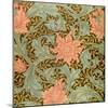 "Single Stem" Wallpaper Design-William Morris-Mounted Giclee Print