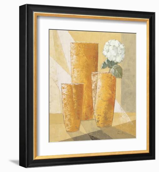 Single White Chysanthemum-Karsten Kirchner-Framed Art Print