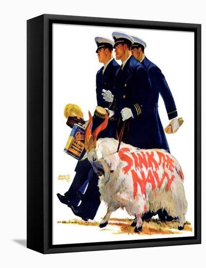 "Sink the Navy,"November 30, 1935-Albert W. Hampson-Framed Premier Image Canvas