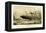 Sinking of the Steamship Oregon of the Cunard Line, Pub. C.1886-null-Framed Premier Image Canvas