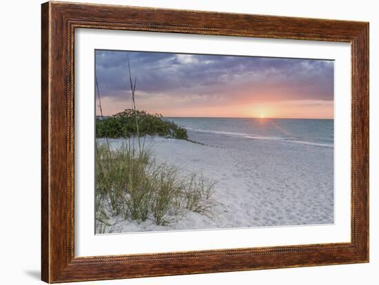 Sinking Sun-Mary Lou Johnson-Framed Art Print