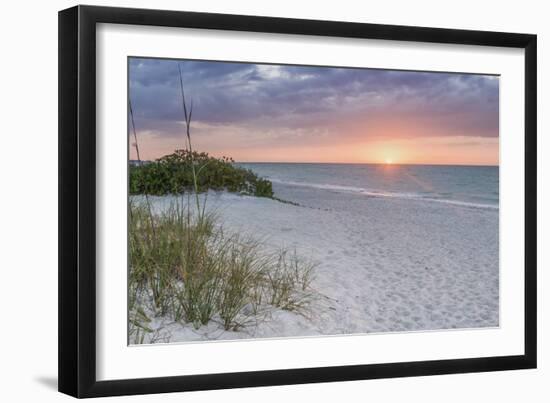 Sinking Sun-Mary Lou Johnson-Framed Art Print