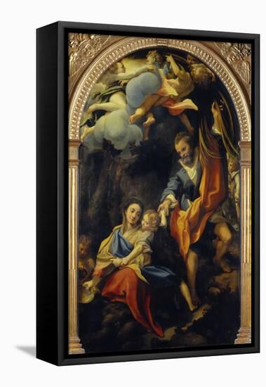 Sinopia of the Cathedral-Correggio-Framed Premier Image Canvas