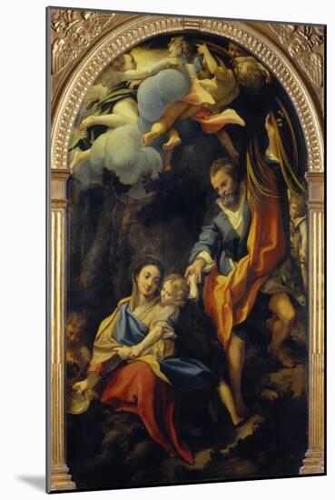 Sinopia of the Cathedral-Correggio-Mounted Giclee Print
