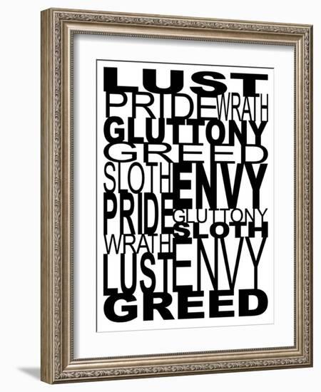 Sins-Roseanne Jones-Framed Giclee Print