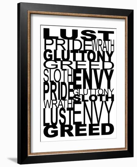 Sins-Roseanne Jones-Framed Giclee Print