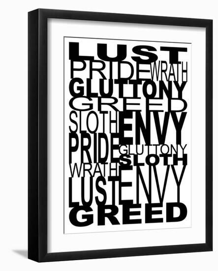 Sins-Roseanne Jones-Framed Giclee Print