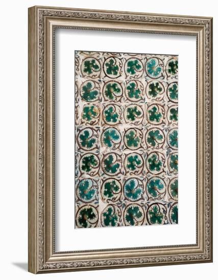Sintra, Portugal. Old Portuguese tiles with Moorish influence-Julien McRoberts-Framed Photographic Print