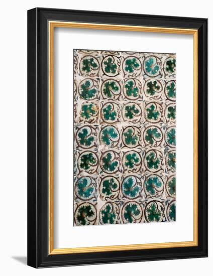 Sintra, Portugal. Old Portuguese tiles with Moorish influence-Julien McRoberts-Framed Photographic Print