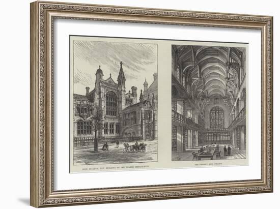 Sion College-Frank Watkins-Framed Giclee Print