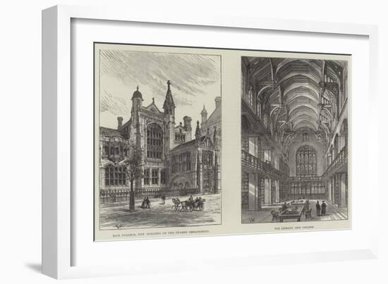 Sion College-Frank Watkins-Framed Giclee Print