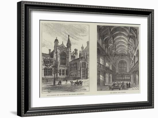 Sion College-Frank Watkins-Framed Giclee Print