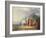 Sioux Camp Scene-Alfred Jacob Miller-Framed Giclee Print