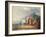 Sioux Camp Scene-Alfred Jacob Miller-Framed Giclee Print