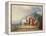 Sioux Camp Scene-Alfred Jacob Miller-Framed Premier Image Canvas