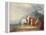 Sioux Camp Scene-Alfred Jacob Miller-Framed Premier Image Canvas