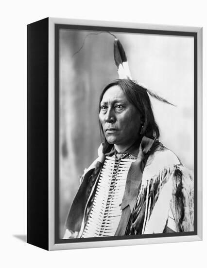 Sioux Chief, C1898-Adolph F^ Muhr-Framed Premier Image Canvas