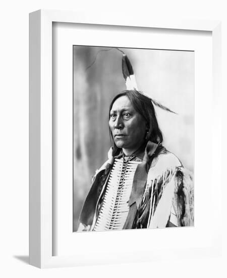 Sioux Chief, C1898-Adolph F^ Muhr-Framed Photographic Print