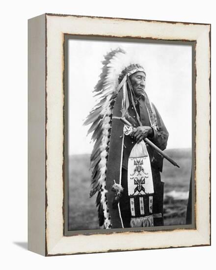 Sioux Chief, C1905-Edward S^ Curtis-Framed Premier Image Canvas