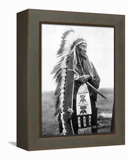 Sioux Chief, C1905-Edward S^ Curtis-Framed Premier Image Canvas