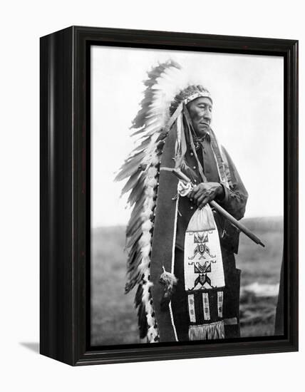 Sioux Chief, C1905-Edward S^ Curtis-Framed Premier Image Canvas