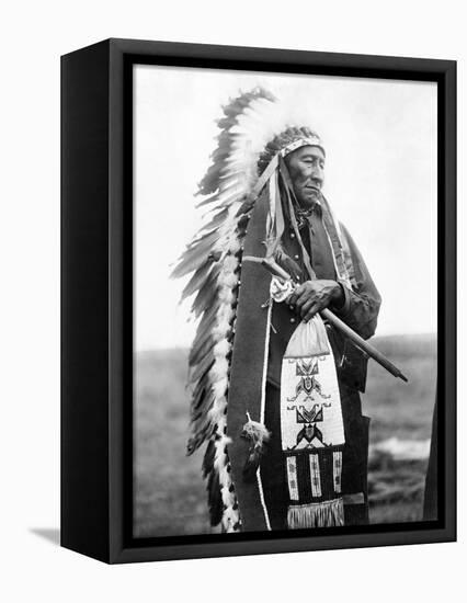 Sioux Chief, C1905-Edward S^ Curtis-Framed Premier Image Canvas