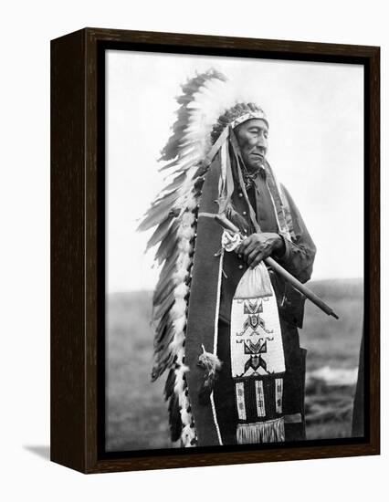 Sioux Chief, C1905-Edward S^ Curtis-Framed Premier Image Canvas