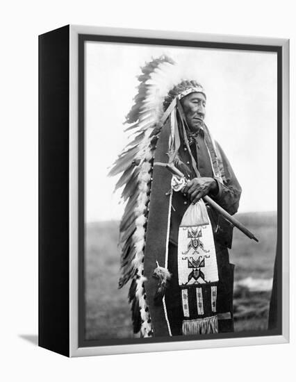 Sioux Chief, C1905-Edward S^ Curtis-Framed Premier Image Canvas