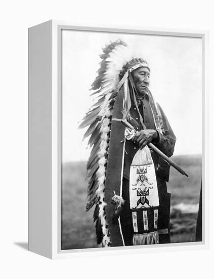 Sioux Chief, C1905-Edward S^ Curtis-Framed Premier Image Canvas