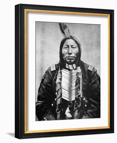 Sioux: Crow King-null-Framed Photographic Print