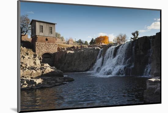 Sioux Falls Park at Dusk, Sioux Falls, South Dakota, USA-Walter Bibikow-Mounted Photographic Print