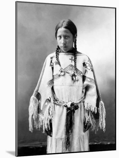 Sioux Girl, C1900-John Alvin Anderson-Mounted Photographic Print