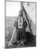 Sioux Girl, C1905-Edward S^ Curtis-Mounted Photographic Print